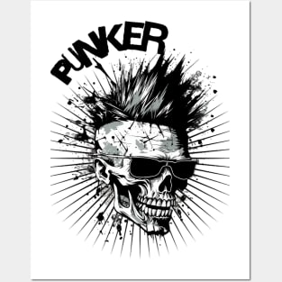 Punker Posters and Art